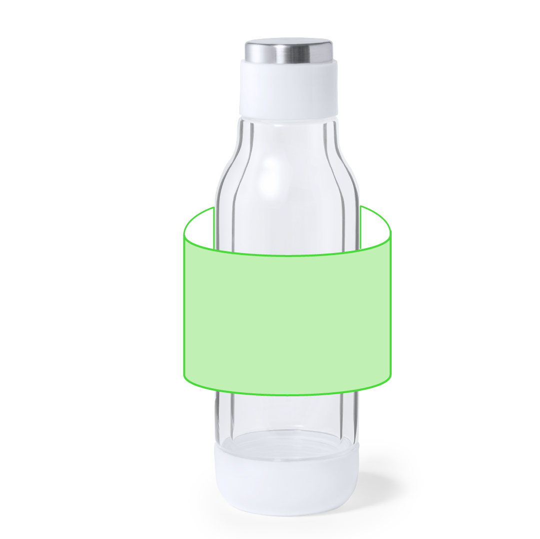 Around the bottle