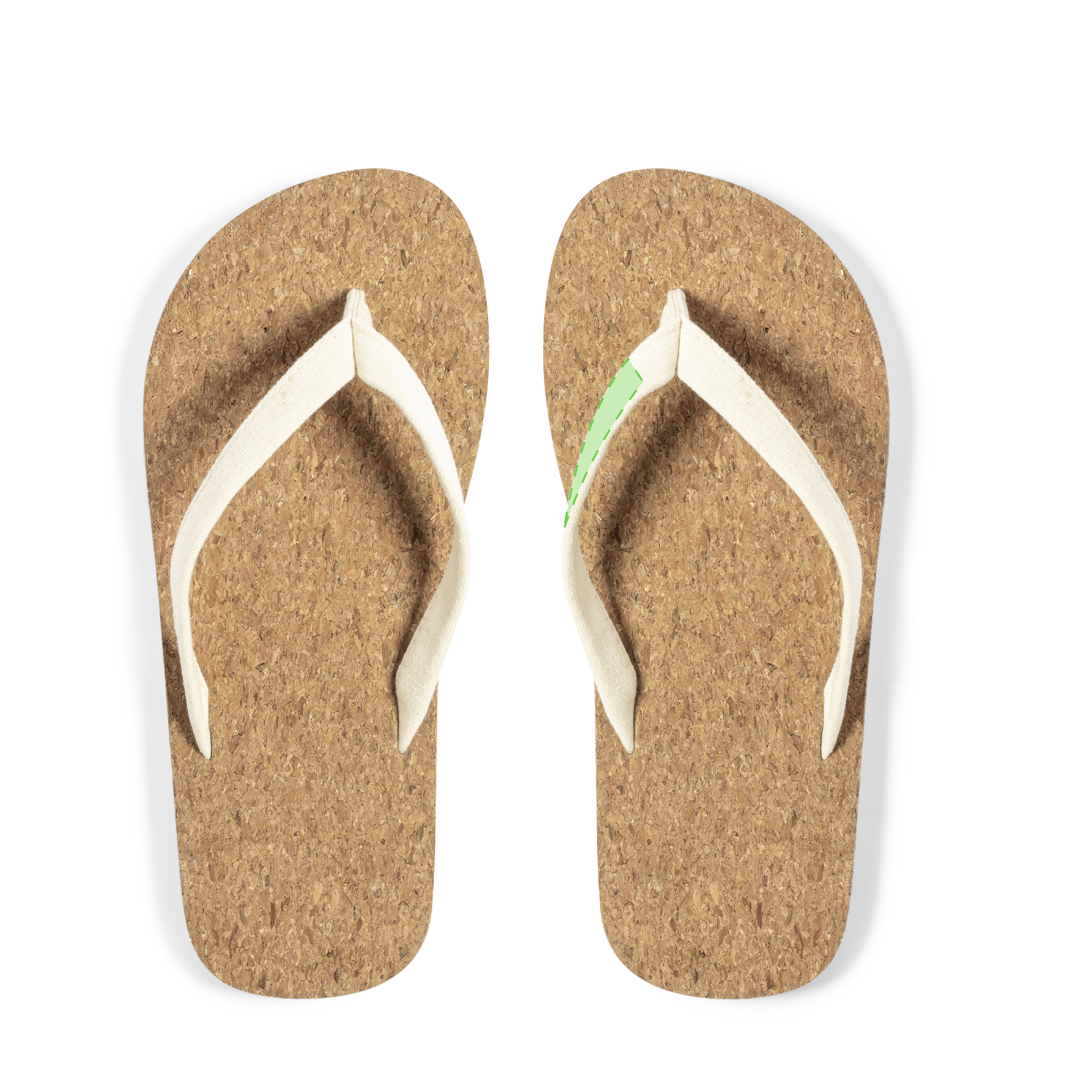Right Flip-Flop Inner Strap