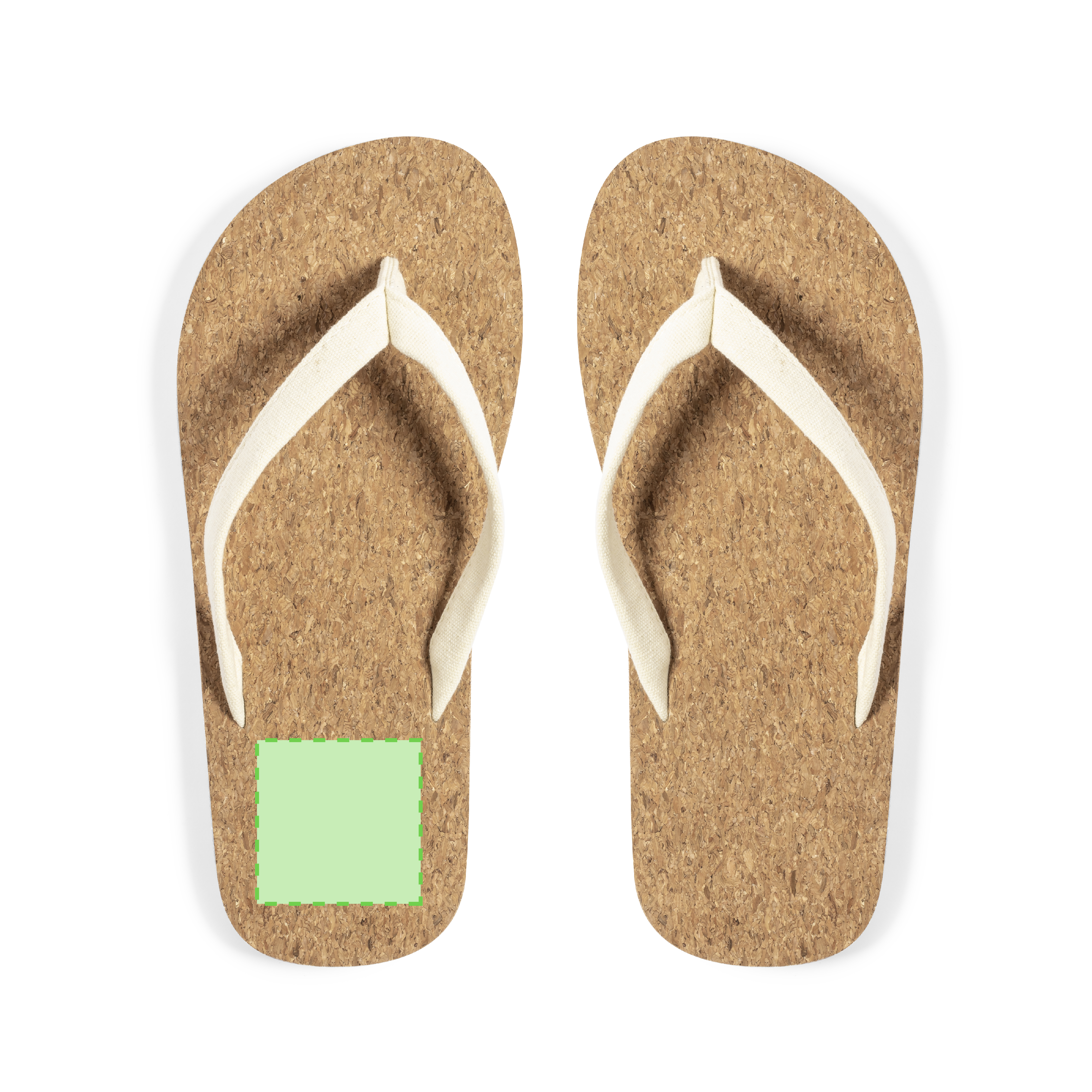 Left Flip-Flop Heel