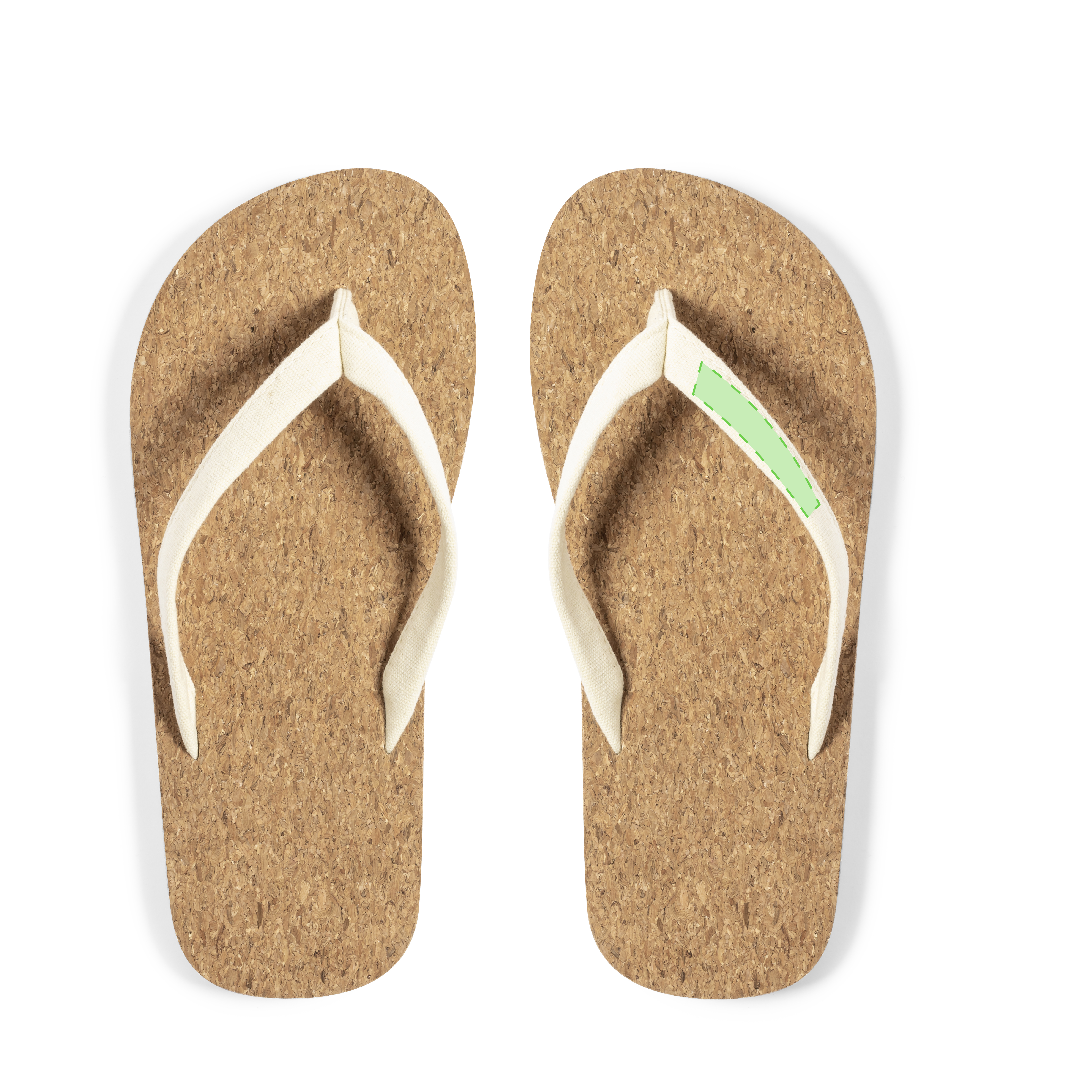 Right Flip-Flop Outer Strap