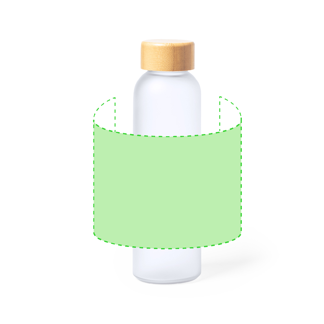 Around the bottle