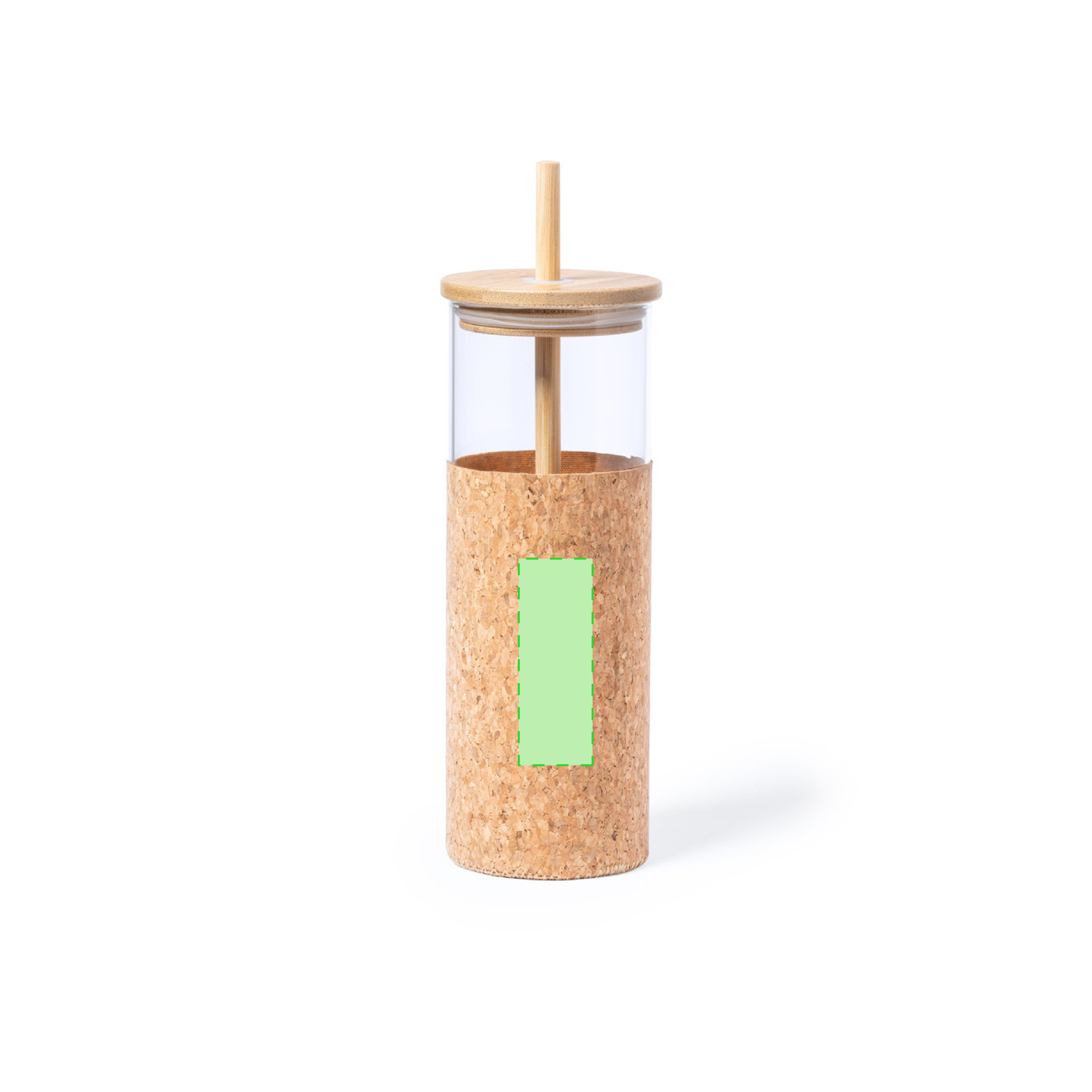 Centered side of the bottle