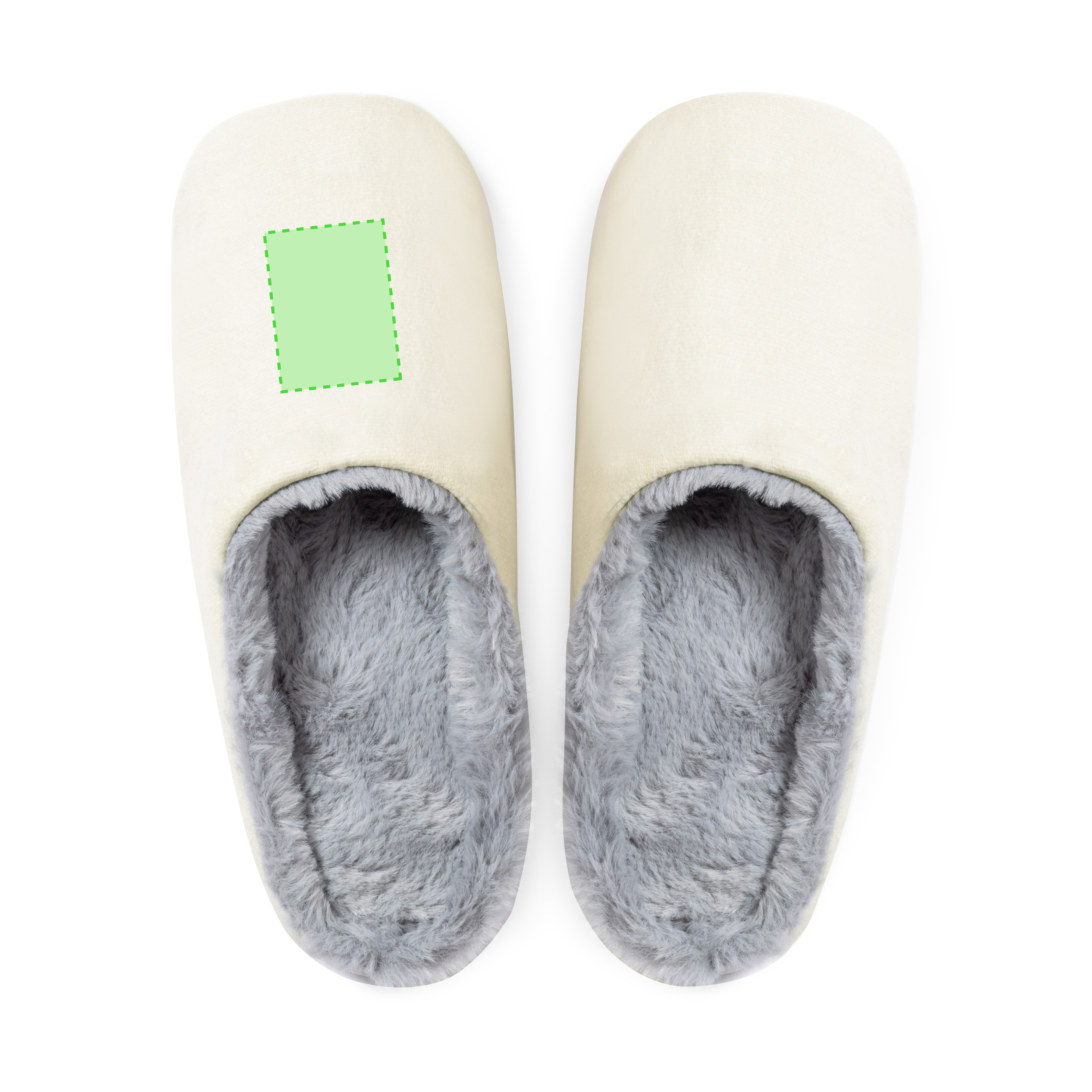 Left shoe instep