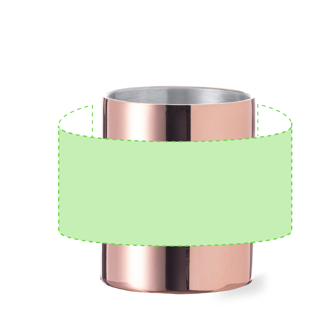 Around the cup