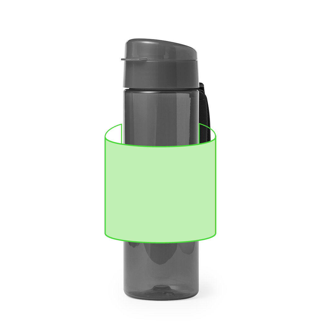 Around the bottle