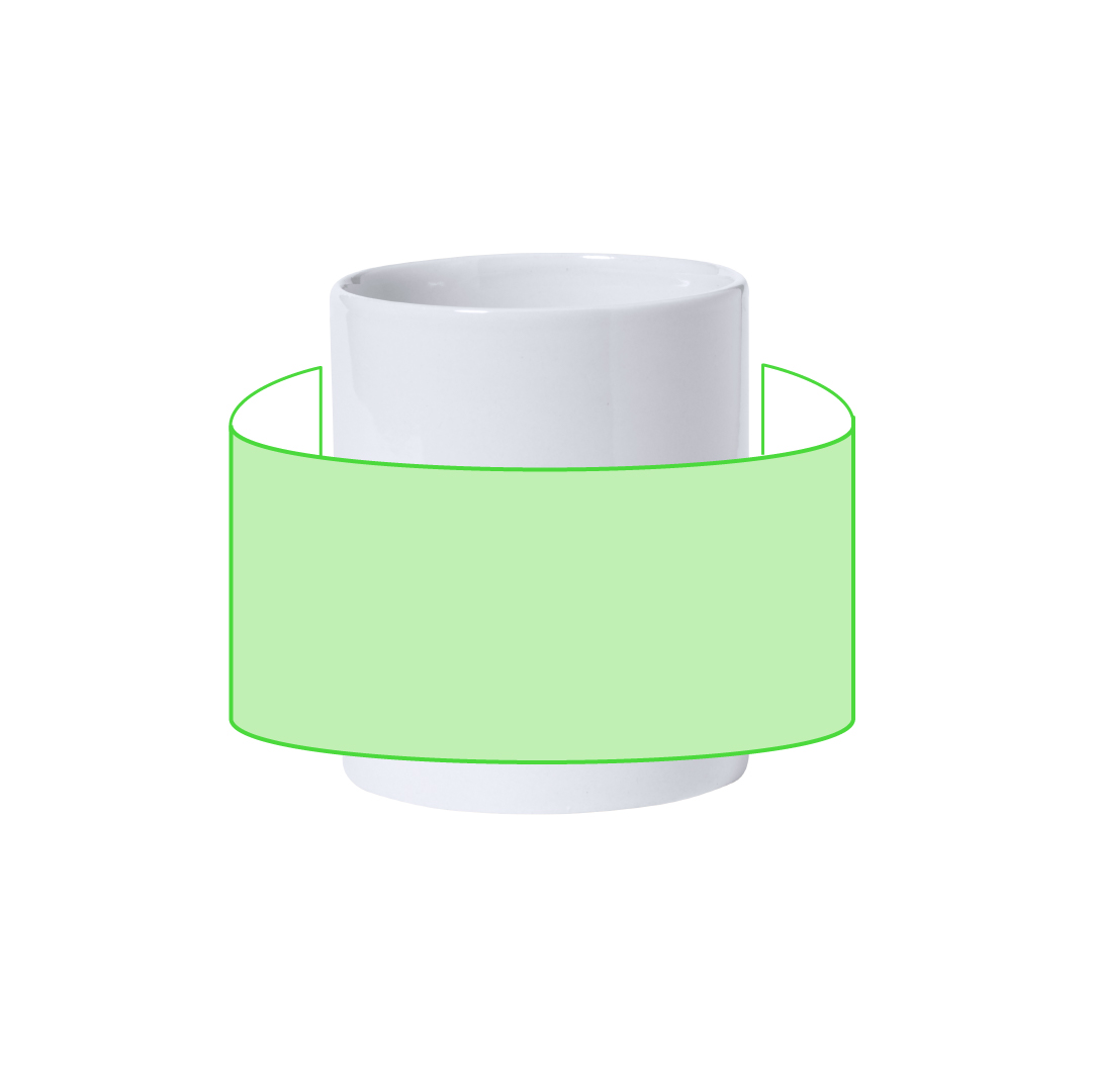 Around the cup