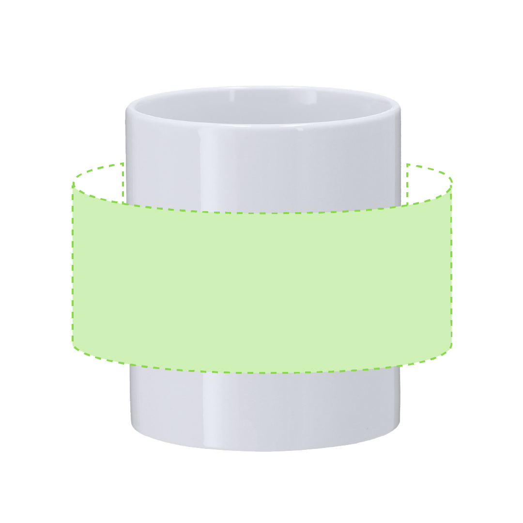 Around the cup