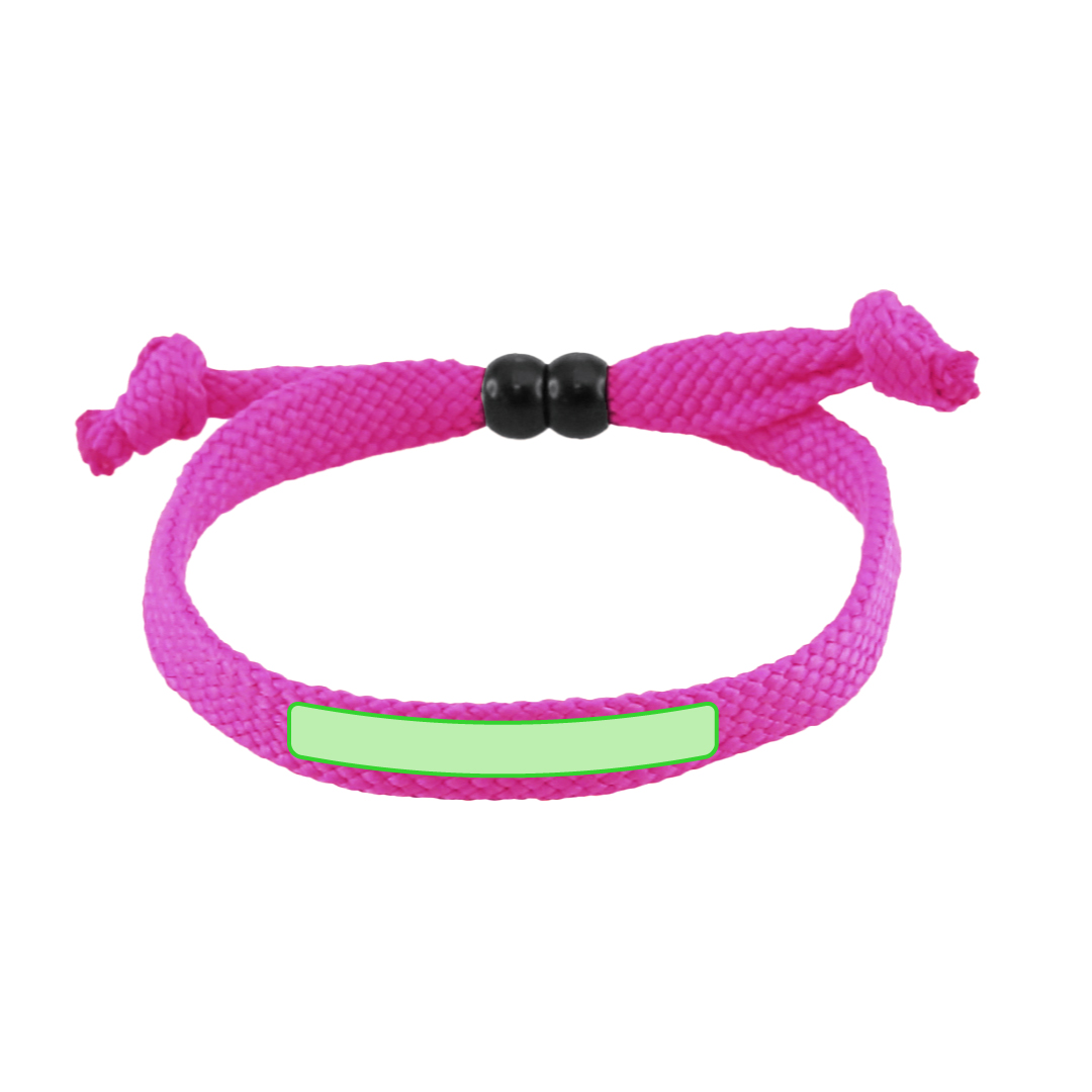 In the body of the bracelet