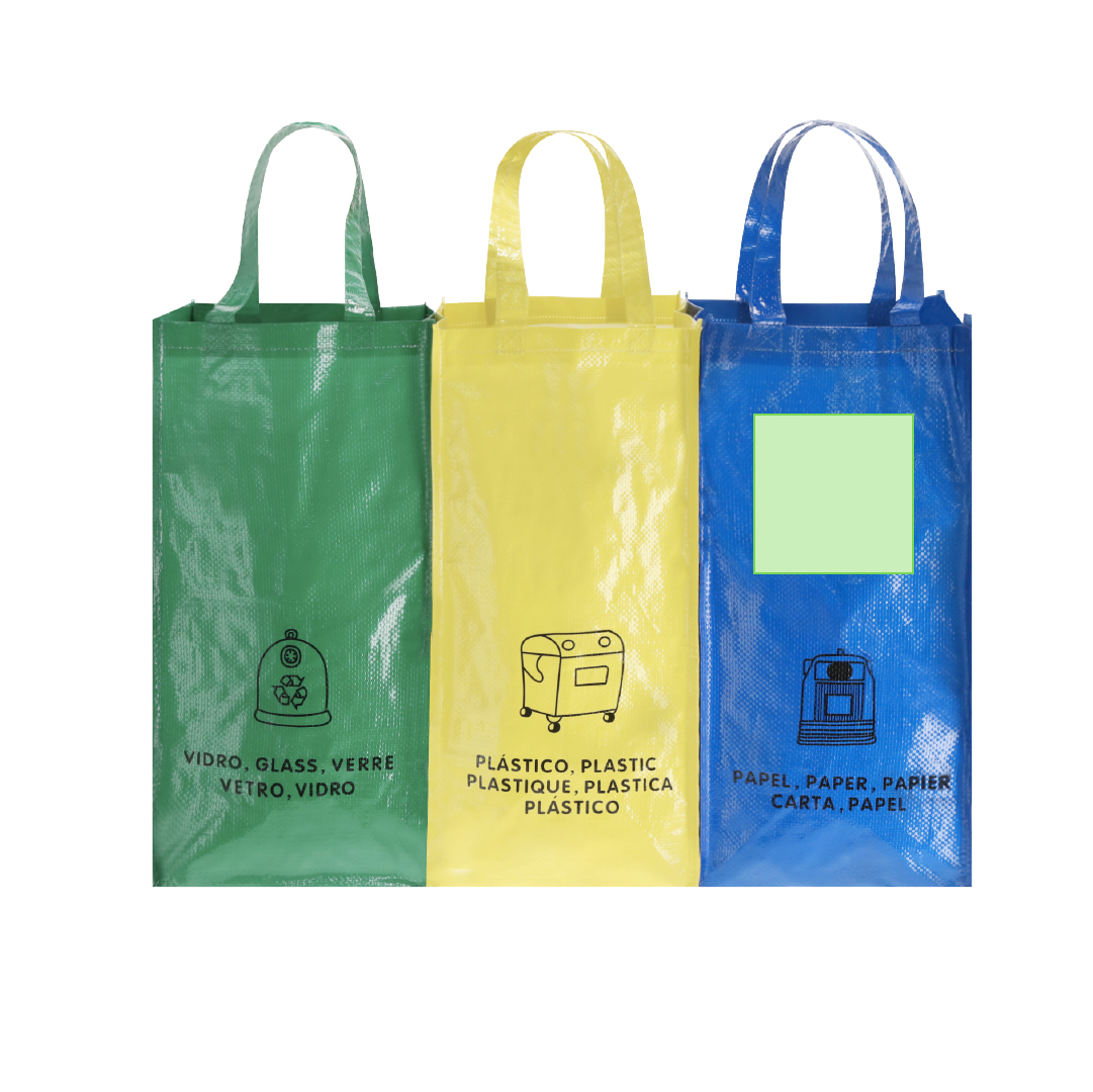 On the green bag