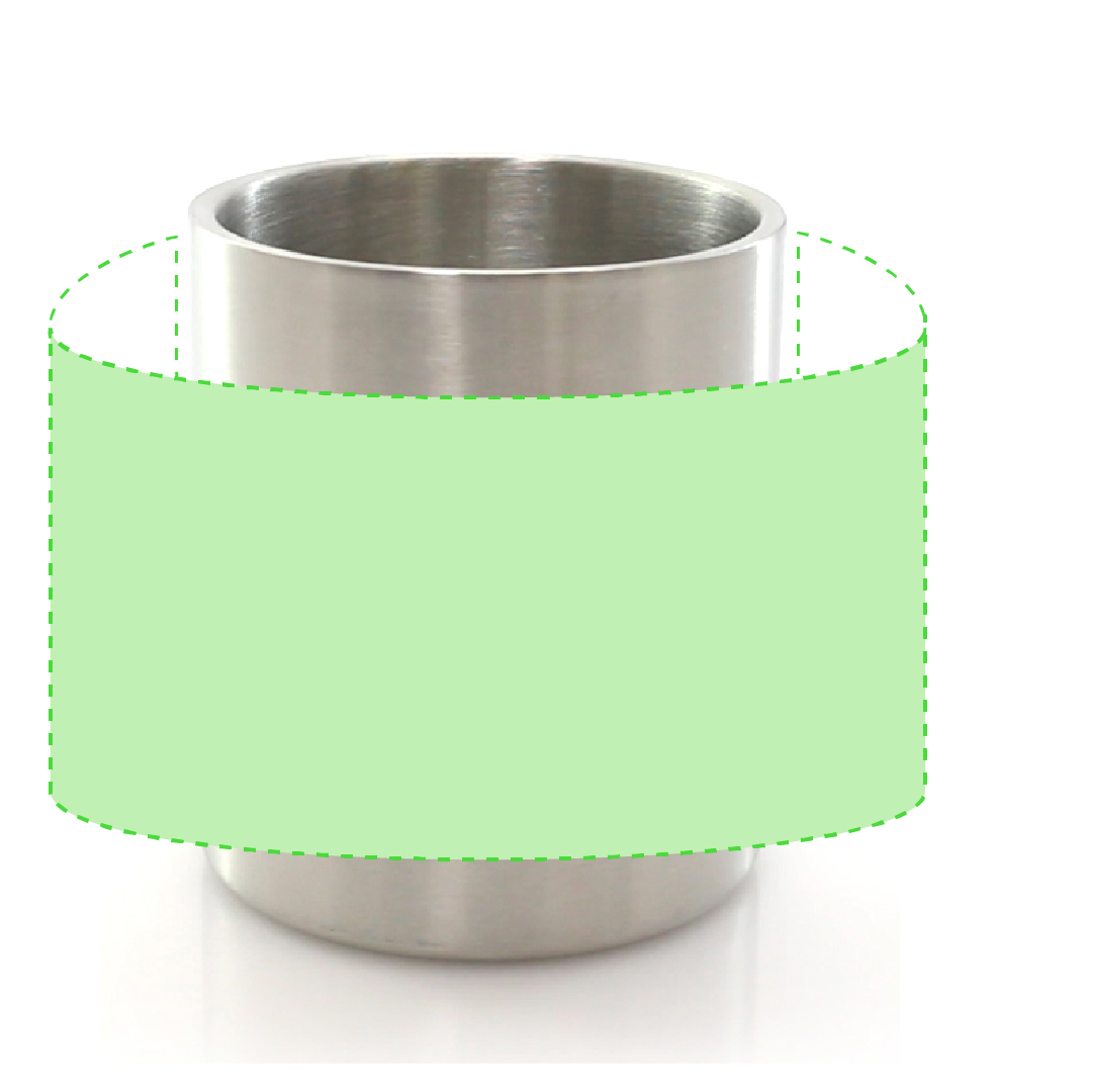 Around the cup