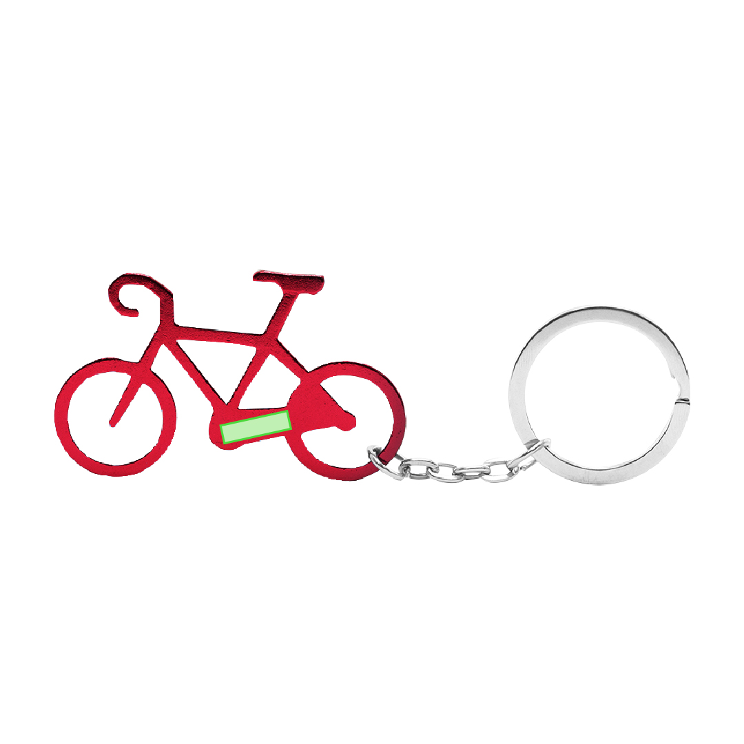 In the area of ??the bike chain