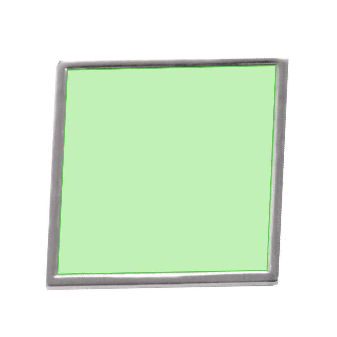 In the square pin