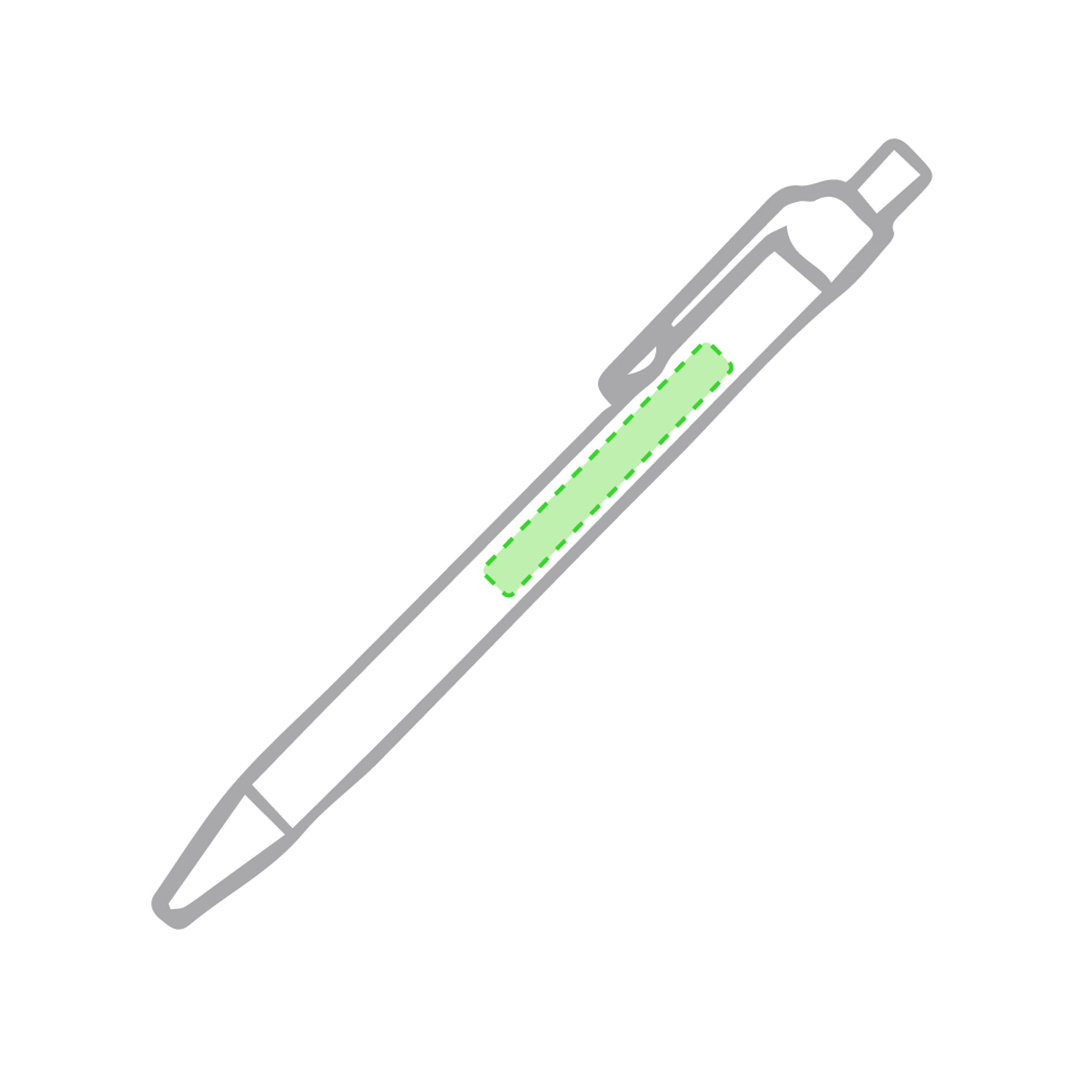 In the body of the pen side A