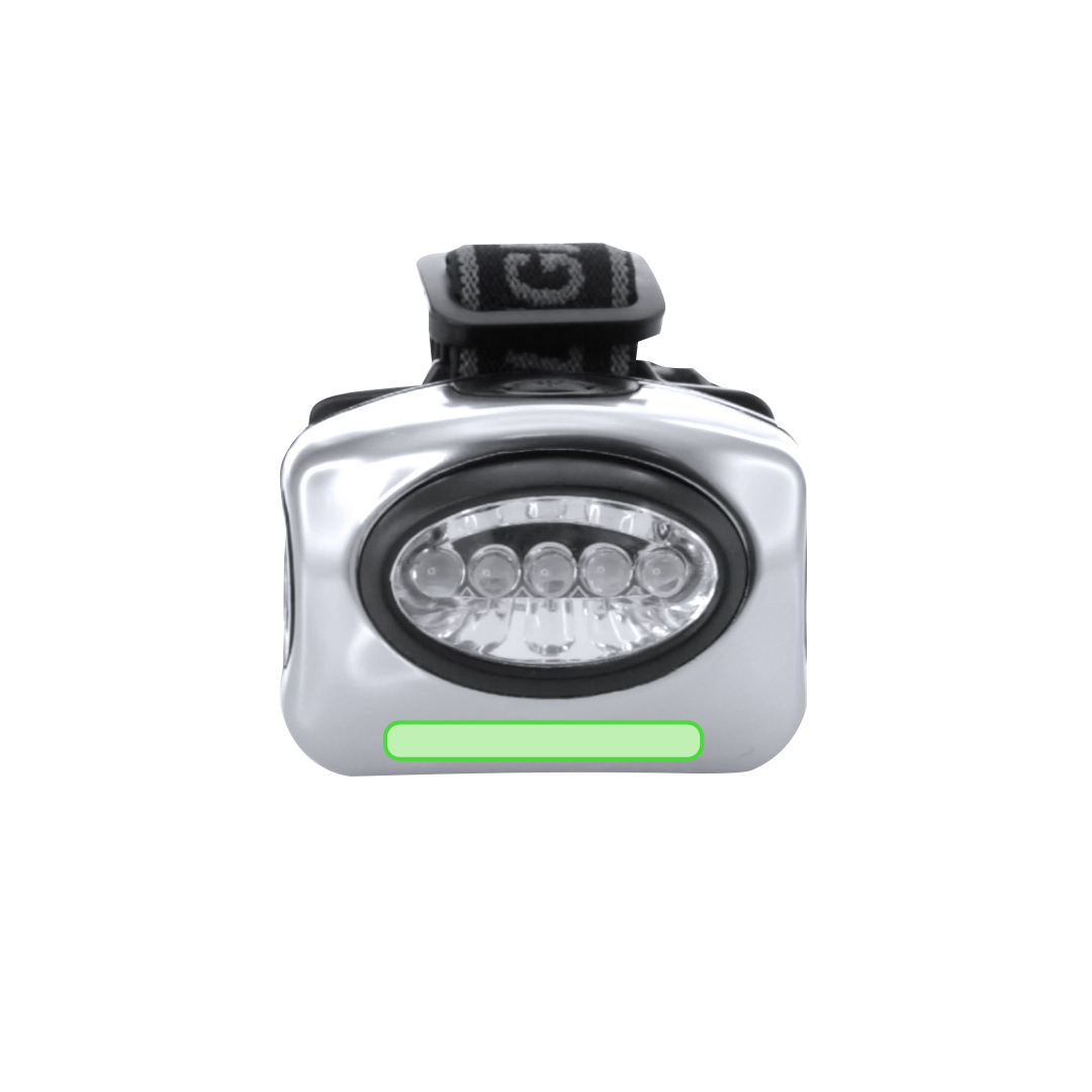 In the body of the flashlight
