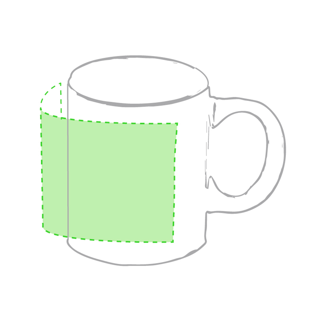 Around the cup