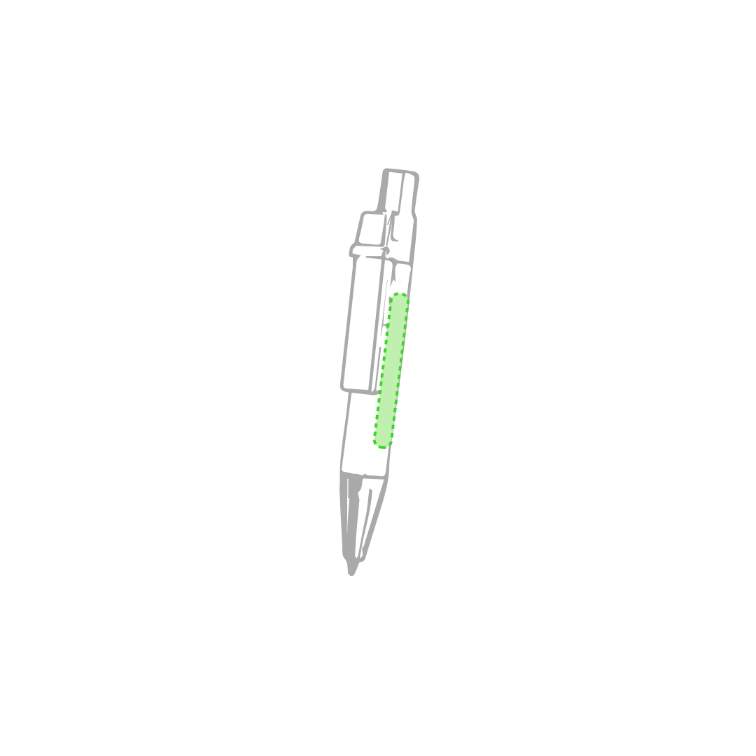 A ballpoint face