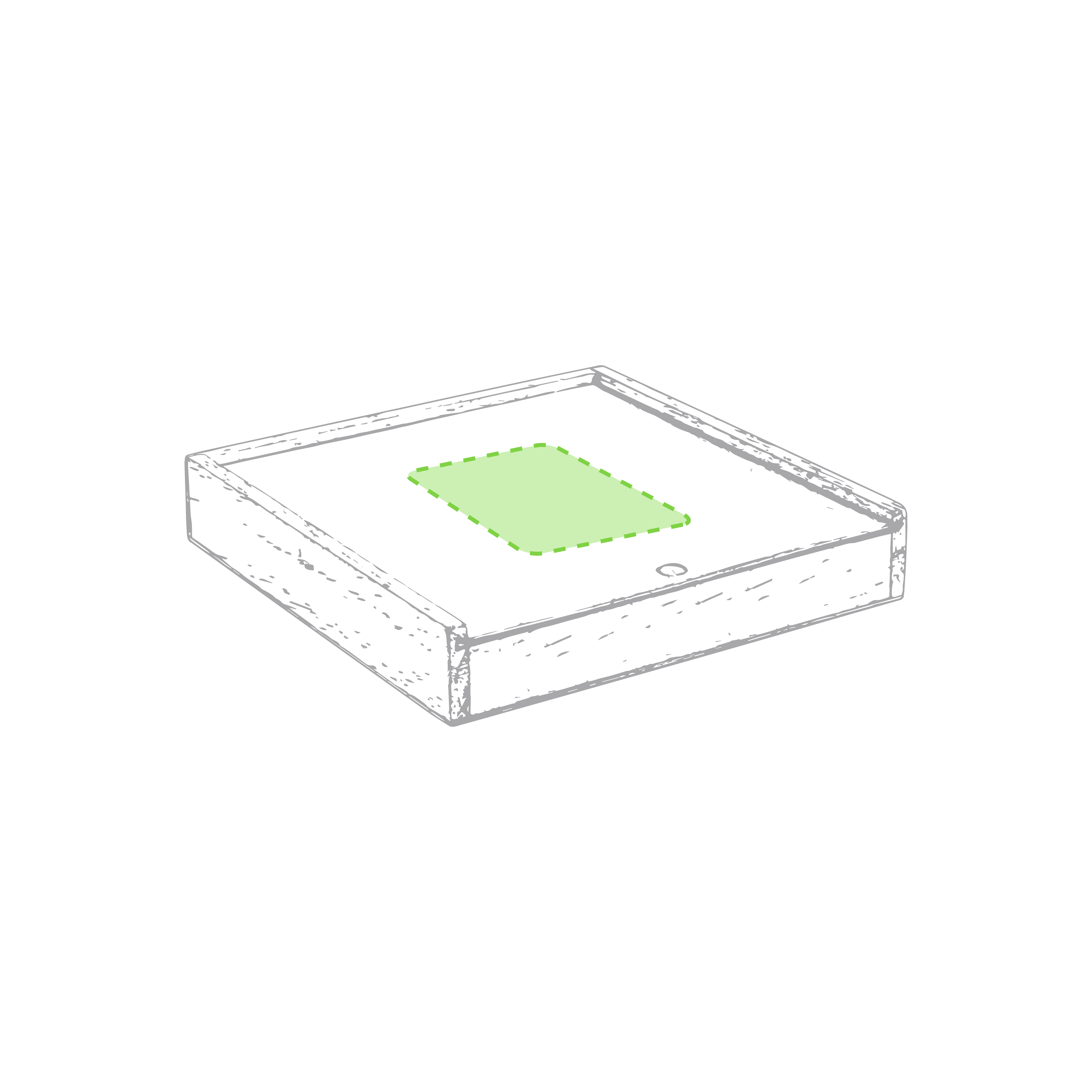 On the lid