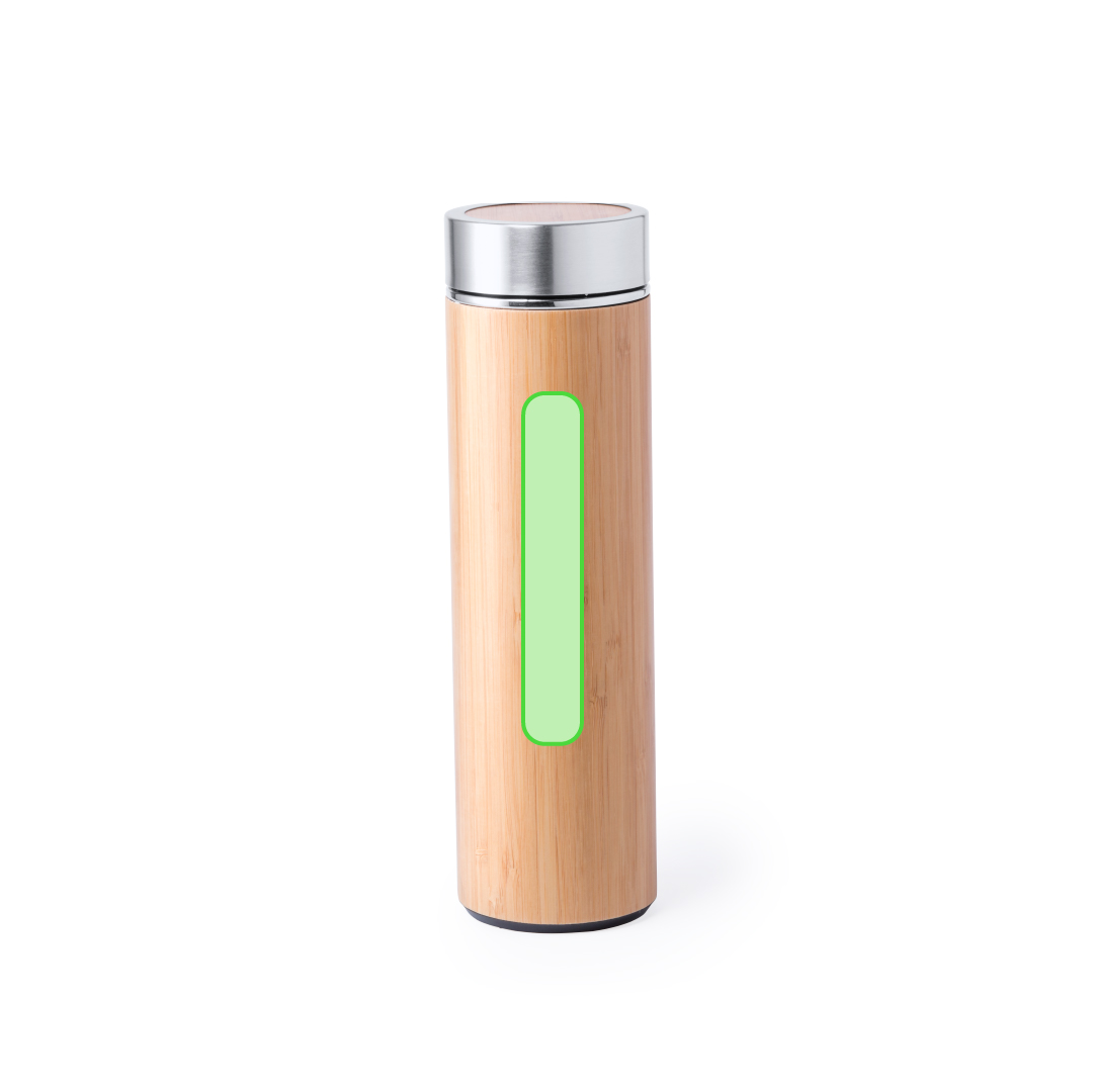 Centered side of the bottle