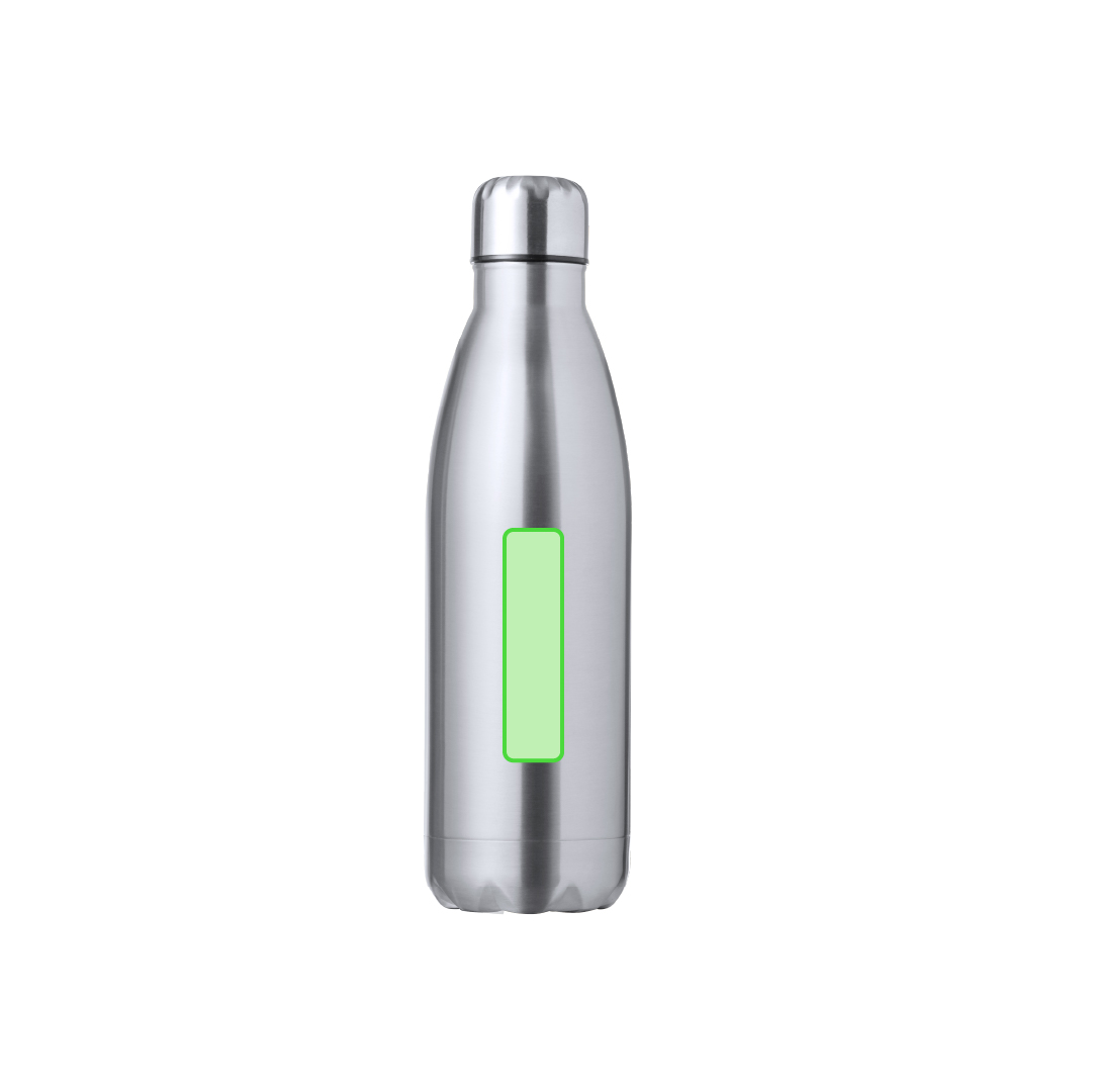 Centered side of the bottle