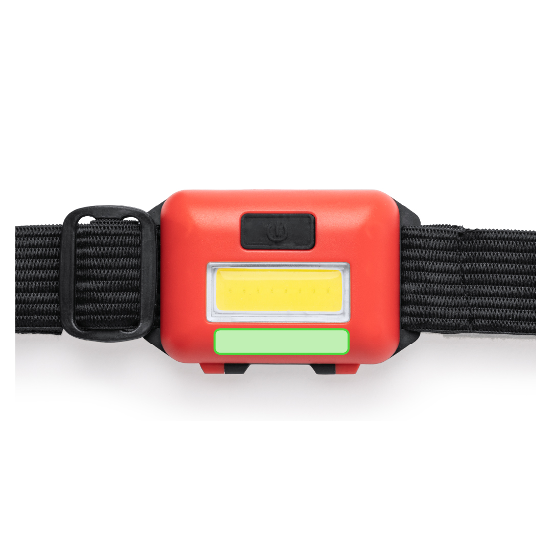 In the body of the flashlight