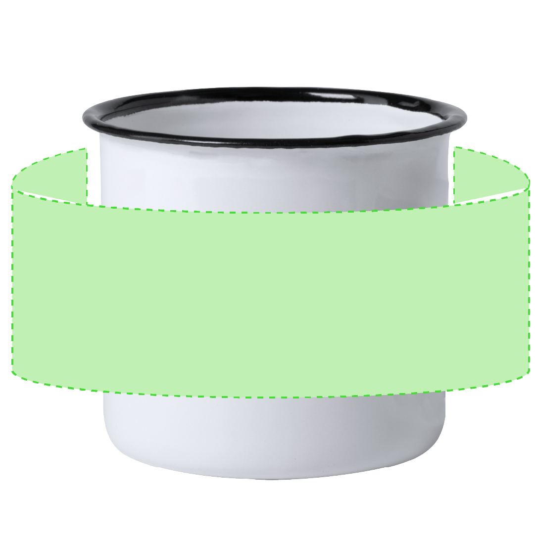Around the cup