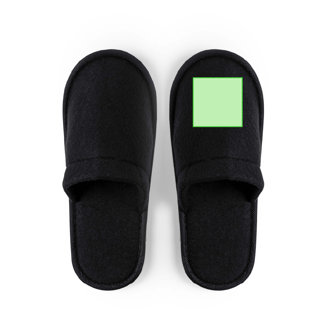 Right shoe instep