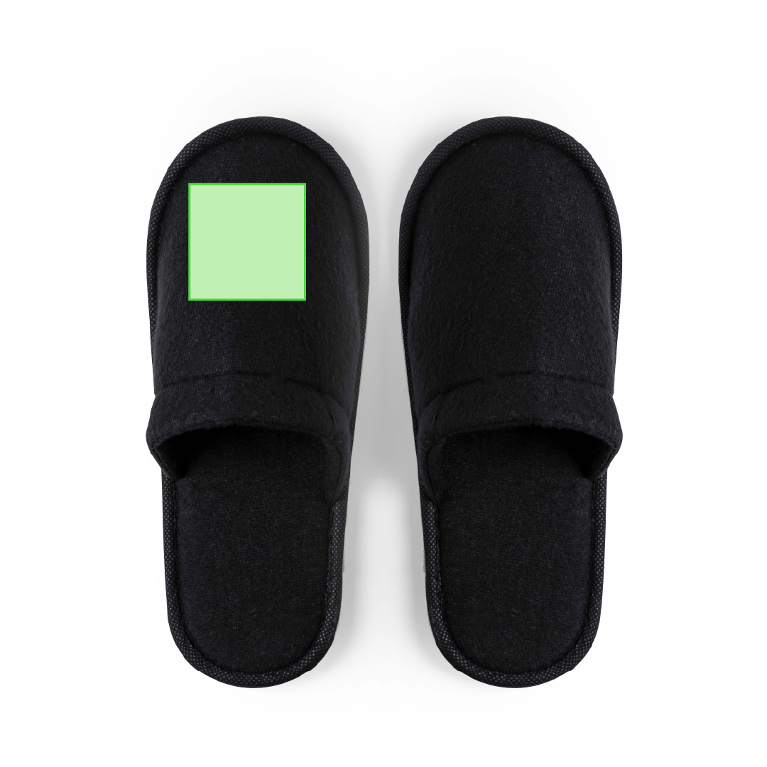 Left shoe instep