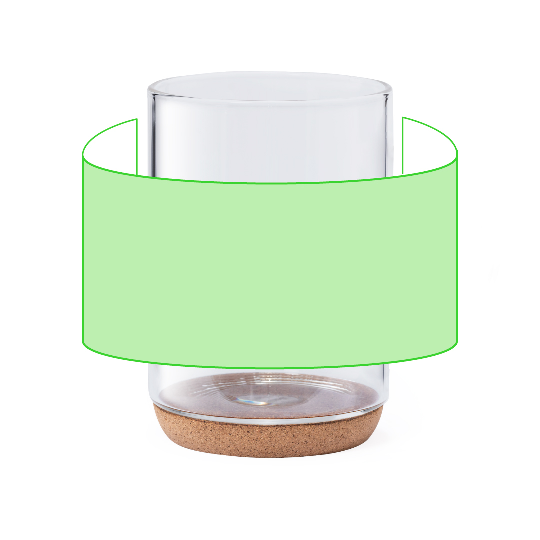 Around the cup