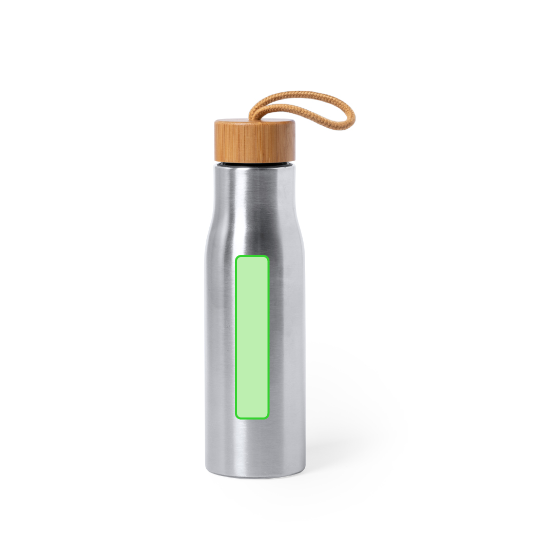 Centered side of the bottle