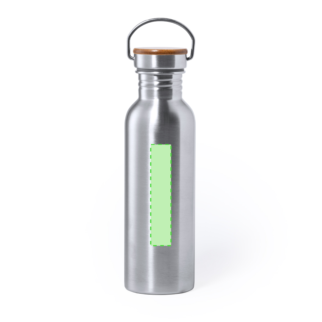 Centered side of the bottle