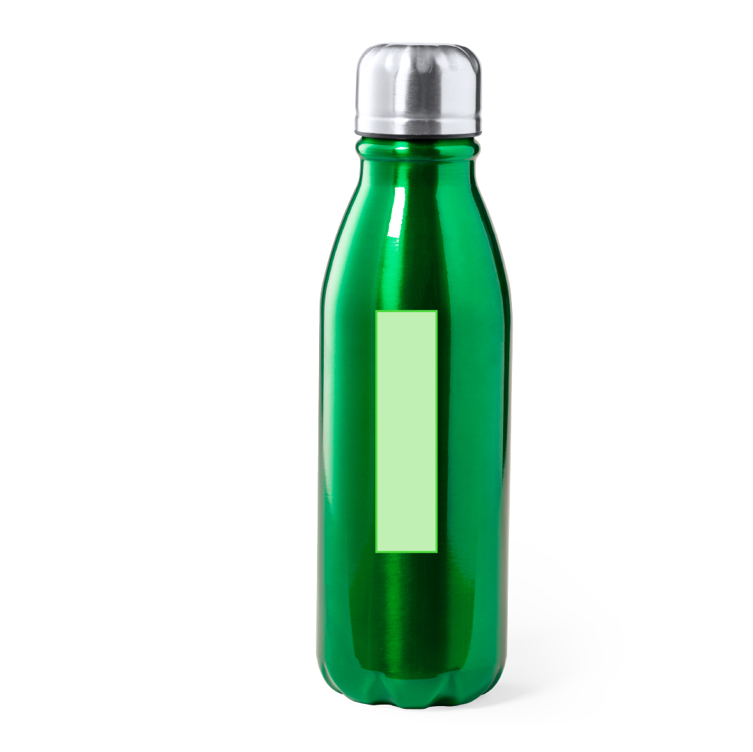 Centered side of the bottle