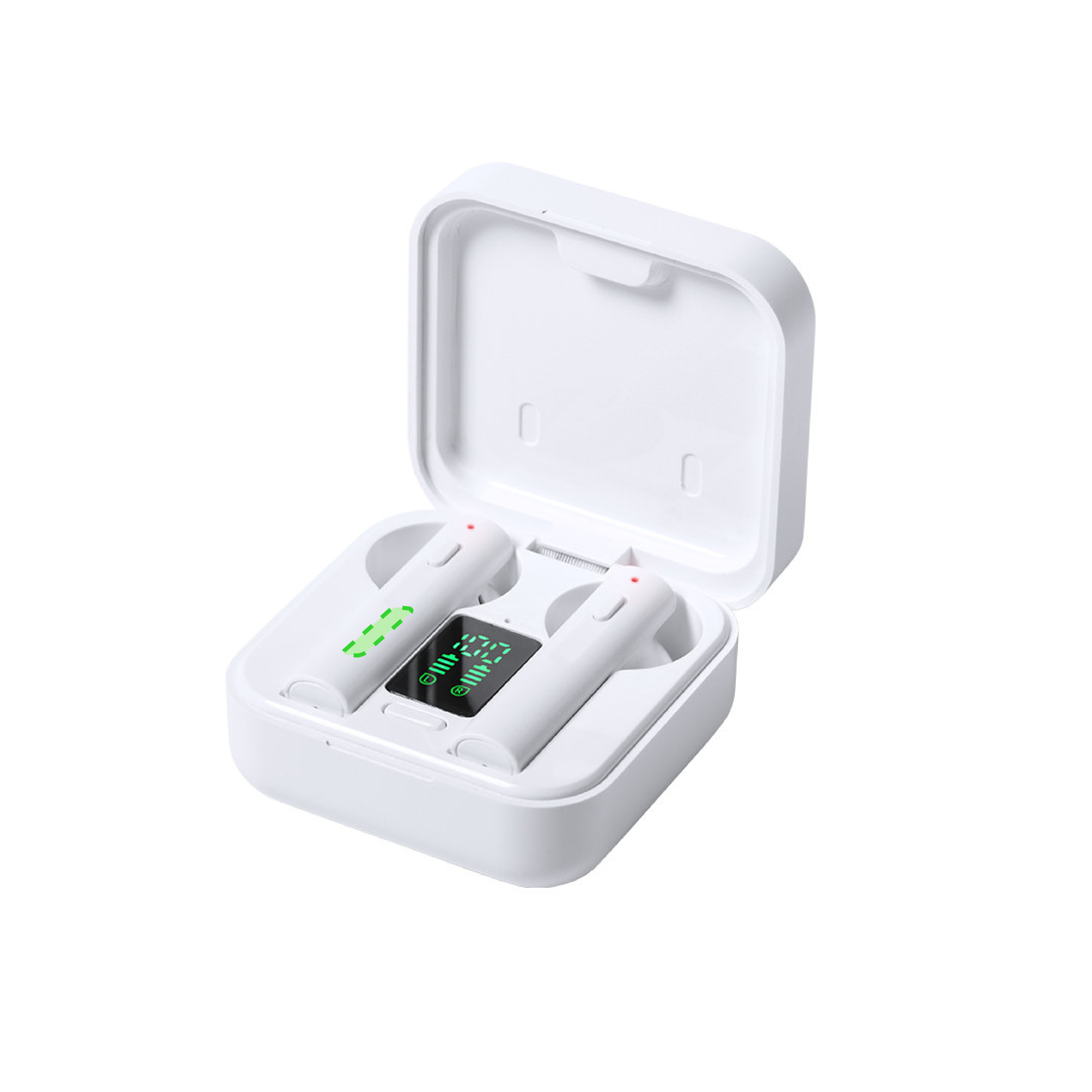 Lower zone left earphone