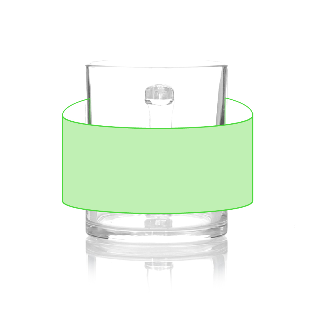 Around the cup