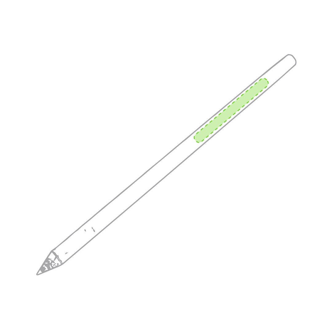 In a pencil