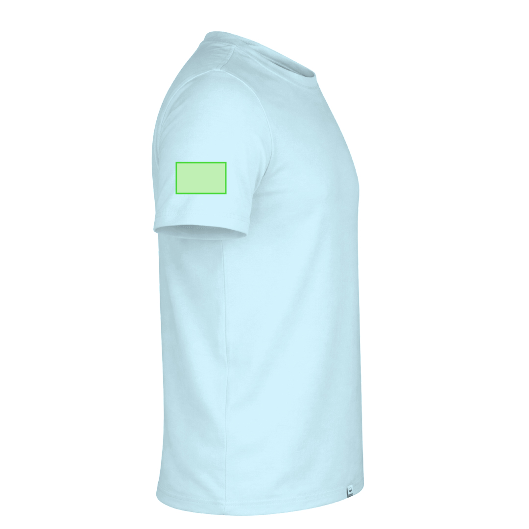 In the right sleeve